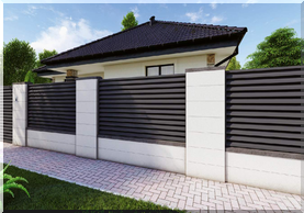 Hliníkový plot